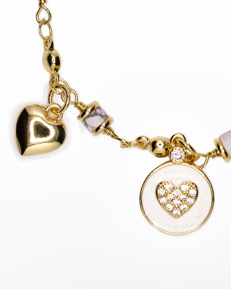 Bracciale Golden Crush – Cuori & Dettagli Sweet